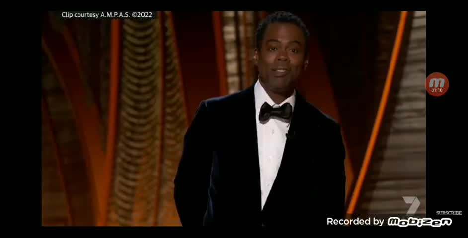 WILL SMITH SMACKS CHRIS ROCK AT OSCARS IN SCRIPTED RITUAL