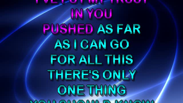 kbkaraokeking In The End (Linkin Park)