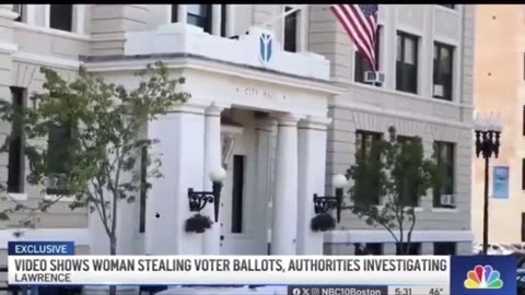 Democrats stealing ballots to vote for Kamala, busted on Ring camera - vote gone