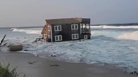Ernesto Swathing By Outer Banks