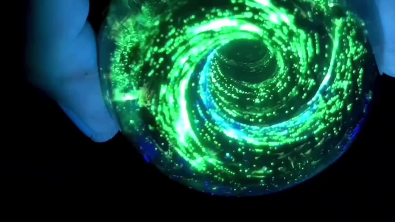 A universe trapped in a sphere ultraviolet background radiation