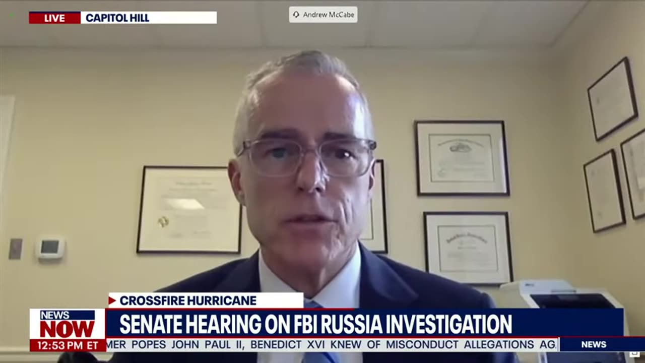 2020, Andrew McCabe Fumbles On THIS QUESTION.