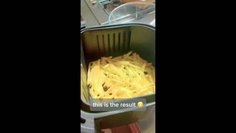 Air fryer french fries 🍟 yummy 😋