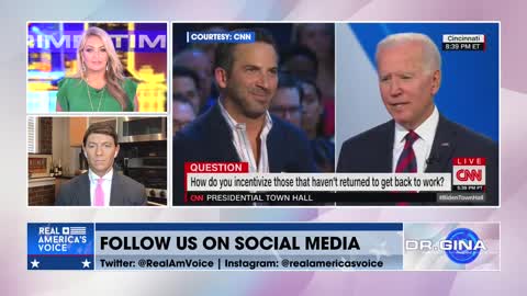 Hogan Gidley and Dr. Gina discuss Biden's "total disconnect and a ridiculous answer"