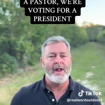You're Not Voting for Pastor
