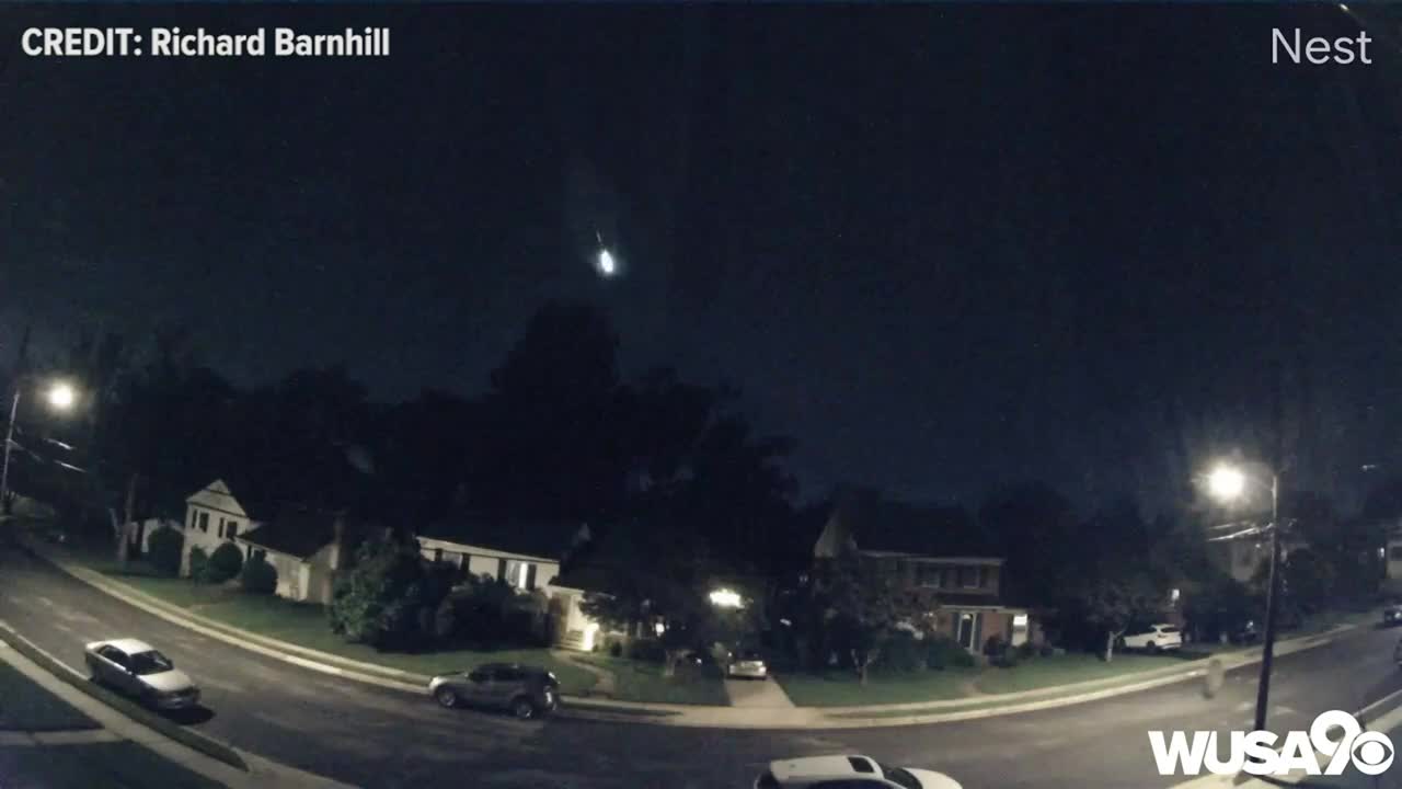 WATCH: Delta Aquariids Meteor Shower caught on camera