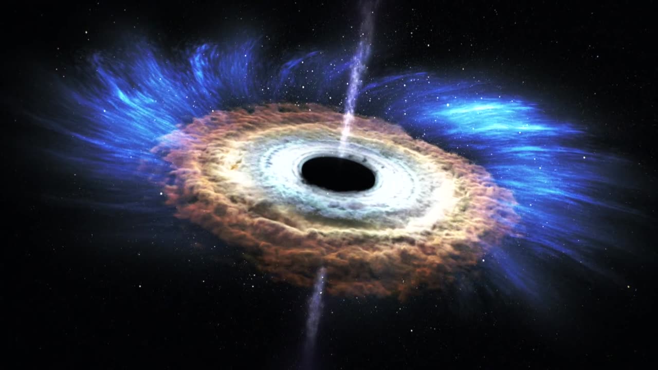 NASA | Massive Black Hole Shreds Passing Star ⭐✨