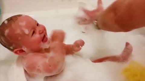 Dad Saves The Baby From Trouble