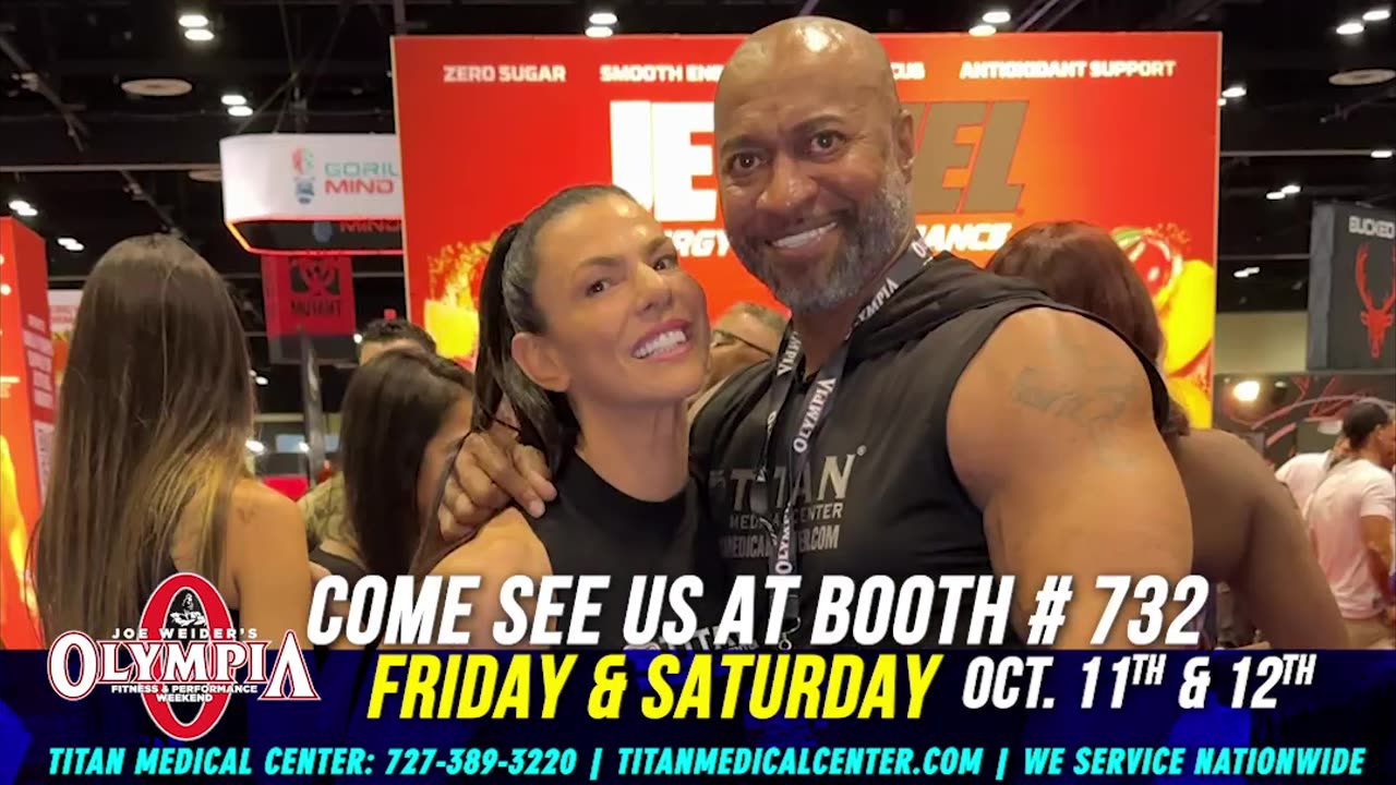 #TitanMedical will be at the 2024 #MrOlympia #fitness #bodybuilding #expo this week in #LasVegas!