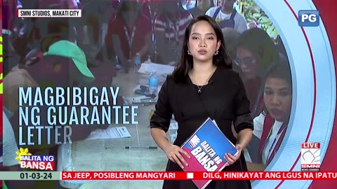 DSWD, muling magbibigay ng guarantee letter; Outright cash assistance, pansamantalang sususpendihin