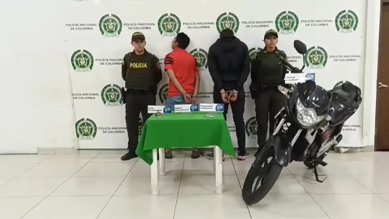 Captura de 'motoladrones' en Bucaramanga