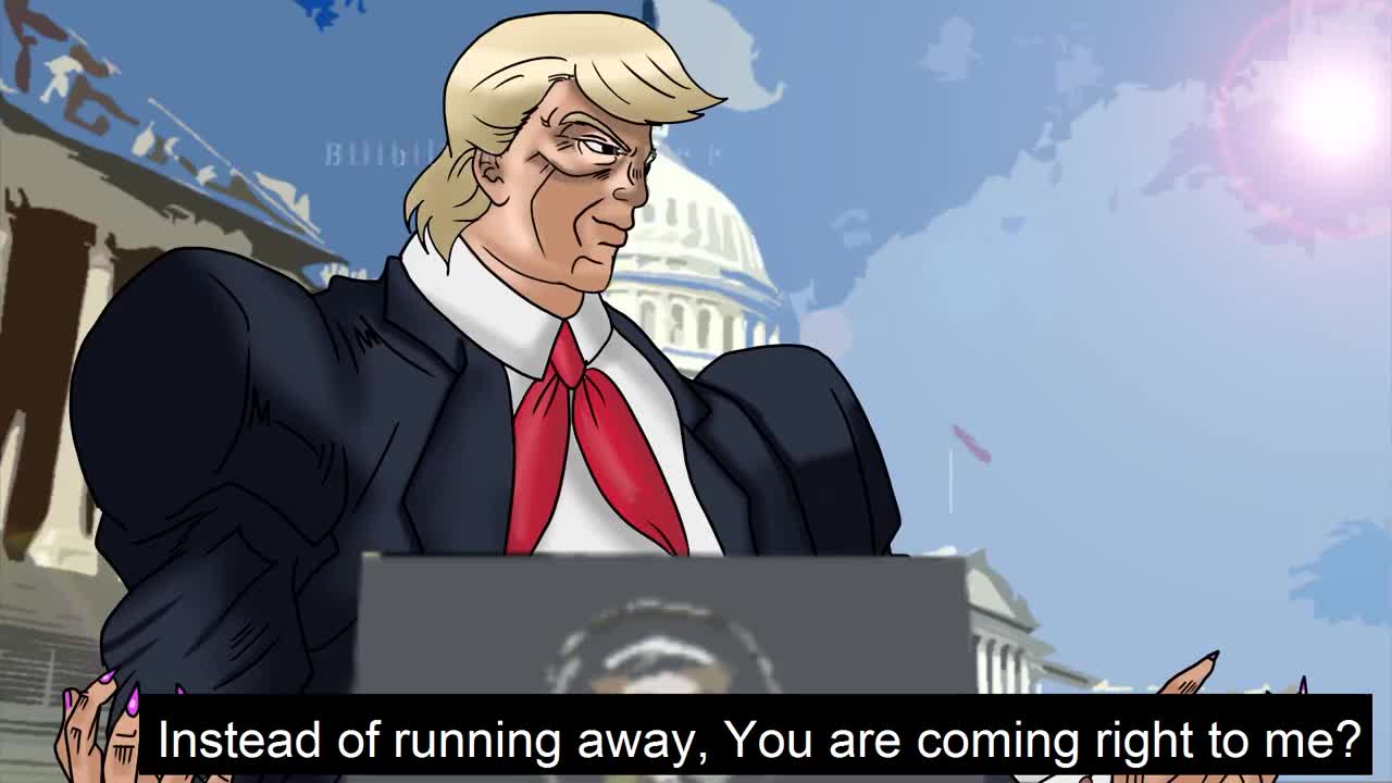 Trump vs BIZARRE bBiden JoJo Version