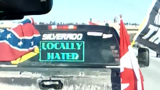 More of the convoy to ottawa