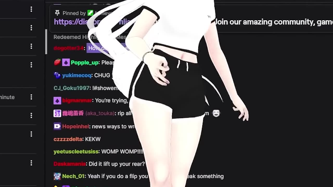 It's all fun and games until your ankle snaps #vtuber