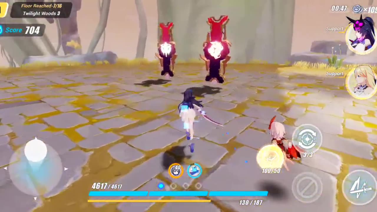 Honkai Impact 3rd - Elysian Realm Real Difficulty W/ Valkyrie Bladestrike Pt 2