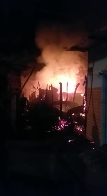 Incendio en Monteria