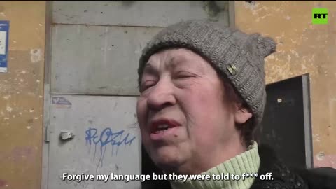 A woman from Mariupol on how the Ukrainian military treated civilians