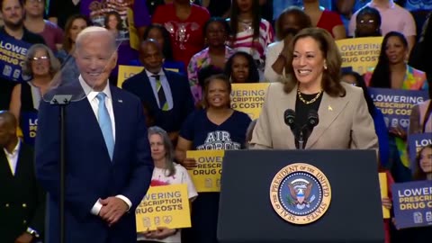 "Is she Drunk?" - video of Joe and Kamala sparks debate