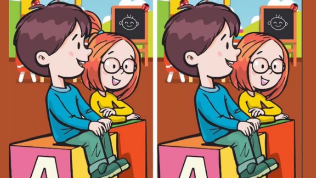 IQ Test Spatial Reasoning, Can You spot the difference