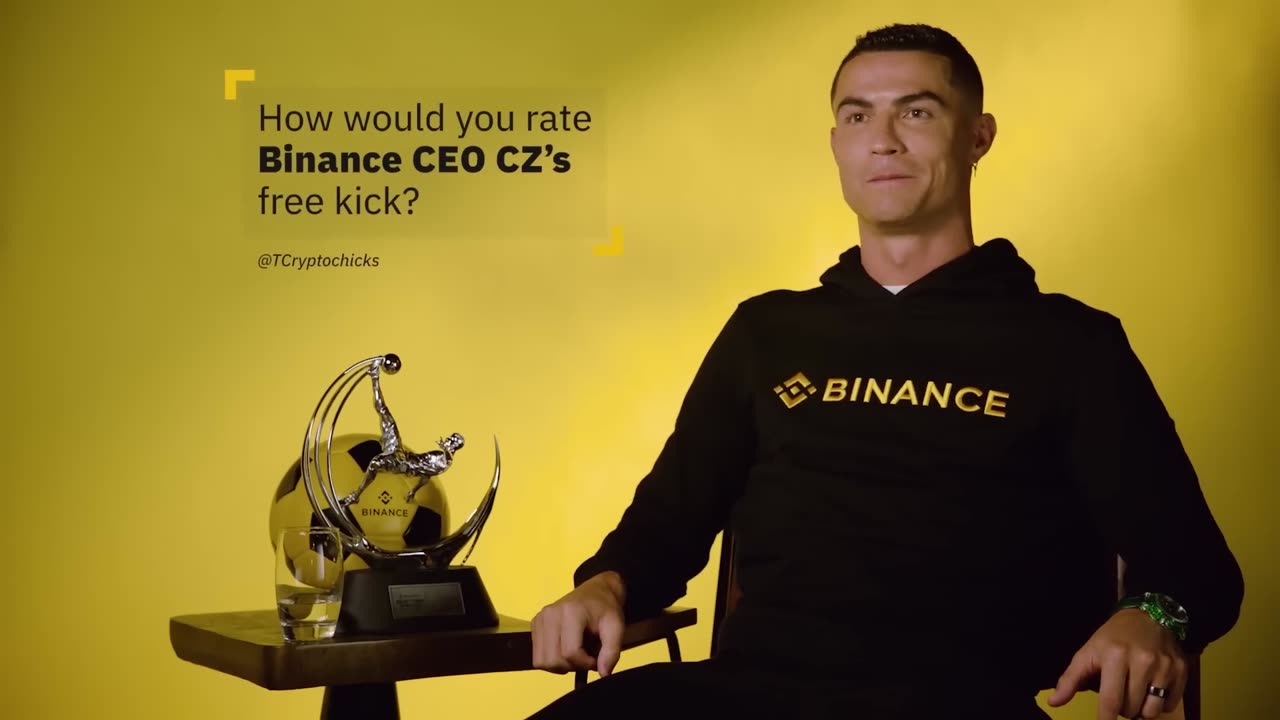 Ask Cristiano Ronaldo Anything with Binance