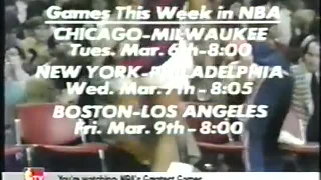 1973-03-04 New York Knicks vs Baltimore Bullets