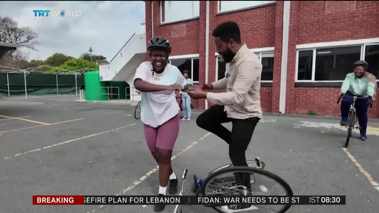 Cycling academy promotes safety through cycling for girls