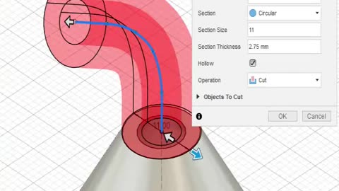 Fusion 360: Create Funnel