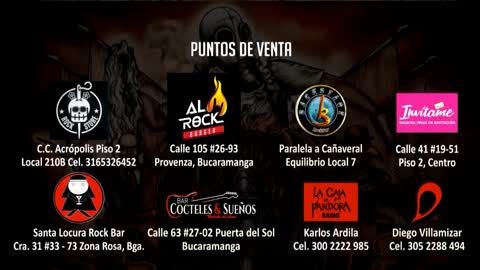 Grupo La Pestilencia en Bucaramanga