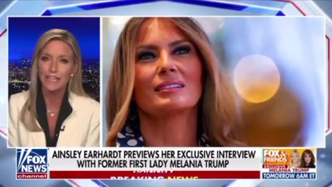 Ainsley Earhart talks about her interview with Melania Trump