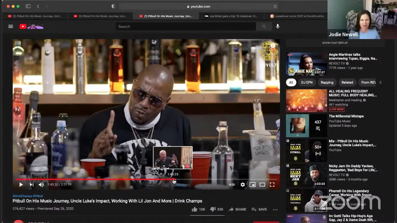 Rapper Pitbull - woke AF - Scamdemic, Big Picture, Oct 2020 interview