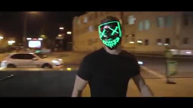 LED Light up Mask for Festival Cosplay Halloween Costume