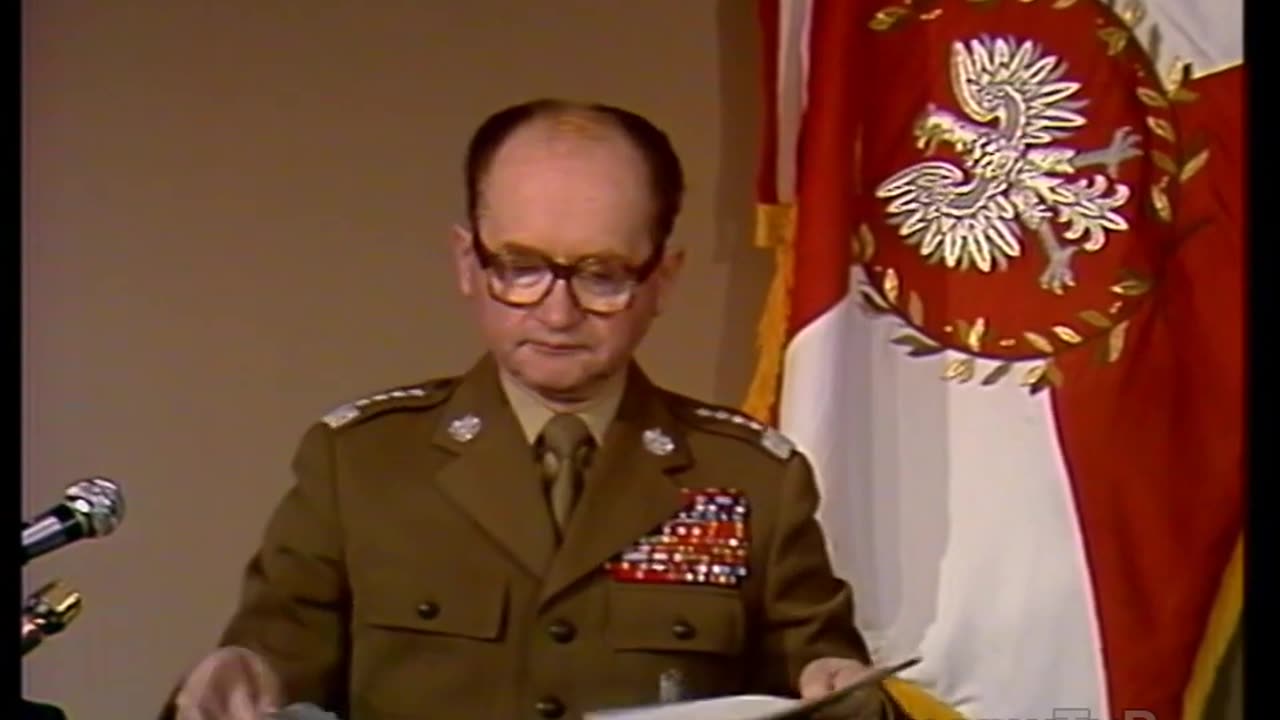 13.12.1981 Wojciech Jaruzelski - Ogłoszenie Stanu Wojennego