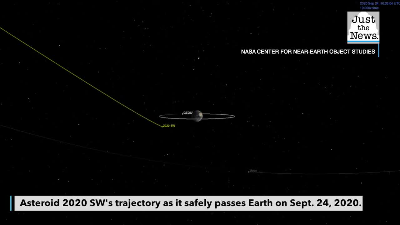 NASA says 'school bus-size' asteroid will pass by Earth on Thursday