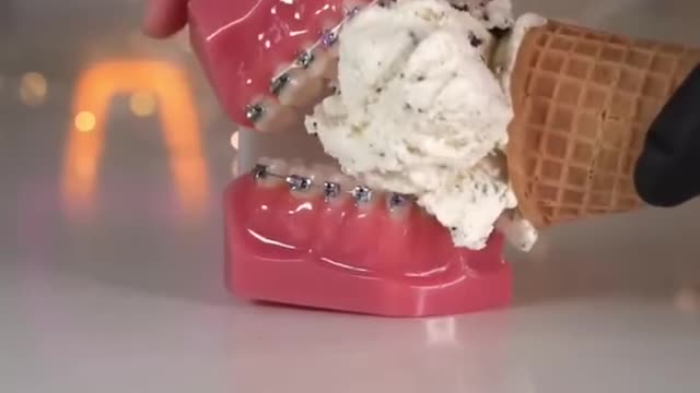 Braces Food Choices : Ice Cream ASMR w/ BracesDoc