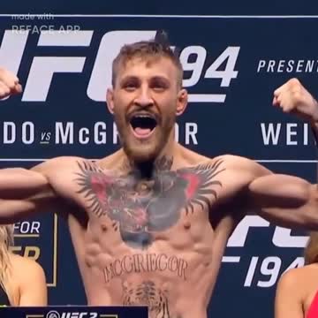 Conor McGregor reface i love the app you must try