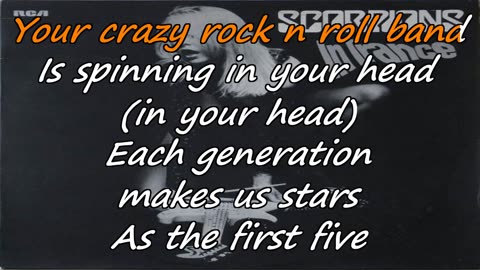 Scorpions - Top of the Bill {karaoke on the charts}