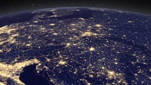 NASA earth at night