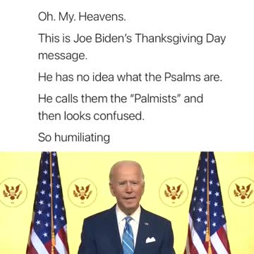 Joe Biden.... ? The Palmists ?