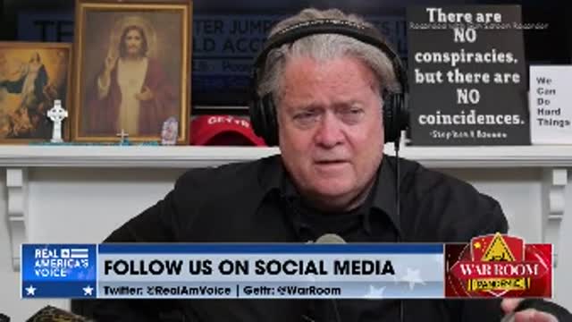 "THE RIGHT, CONSERVATIVES ARE LIKE SCARY - THEY ALL ACT LIKE LITTLE BOYS - QUIT THE FANTASY" - "They want to be Vikings - Thor, they're adult little boys", "we need men". Steve Bannon rants on War Room - 4 mins.