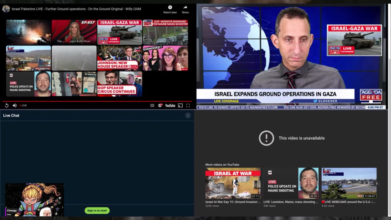 Live Video Feeds from Israel