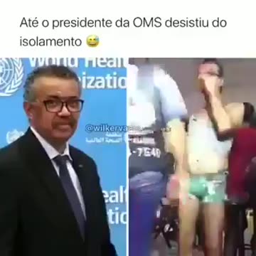 This is the unelected guy telling you Ghey monkey pox is a global epidemic🤯💊🤣