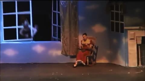Peter Pan Crashes Through the Window