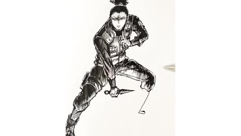 Speed Drawing Stick Man Pencil Art..... ✏️✏️😍😍
