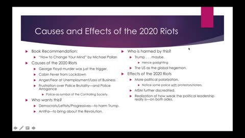 Weekly Webinar #10_ Causes and Effects of the 2020 Riots