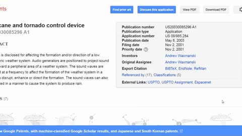 HURRICANE AND TORNADO CONTROL DEVICE