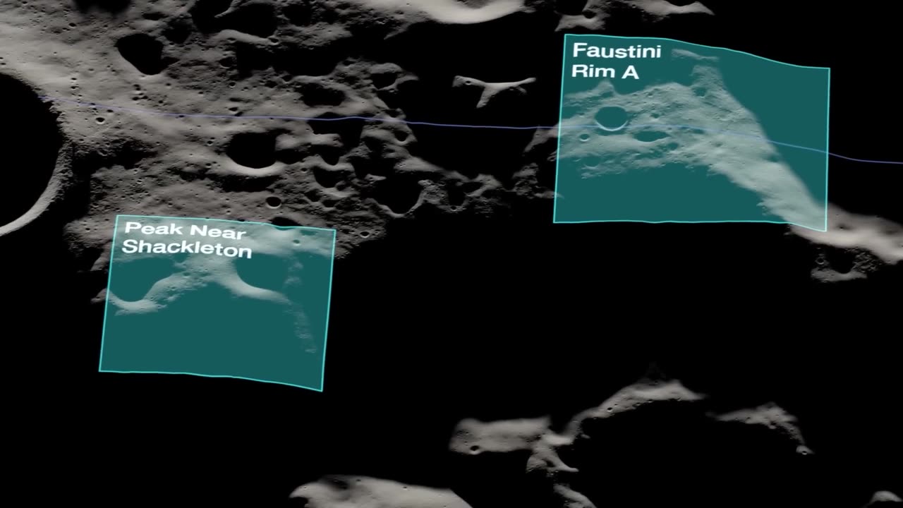 Artemis III Landing Region