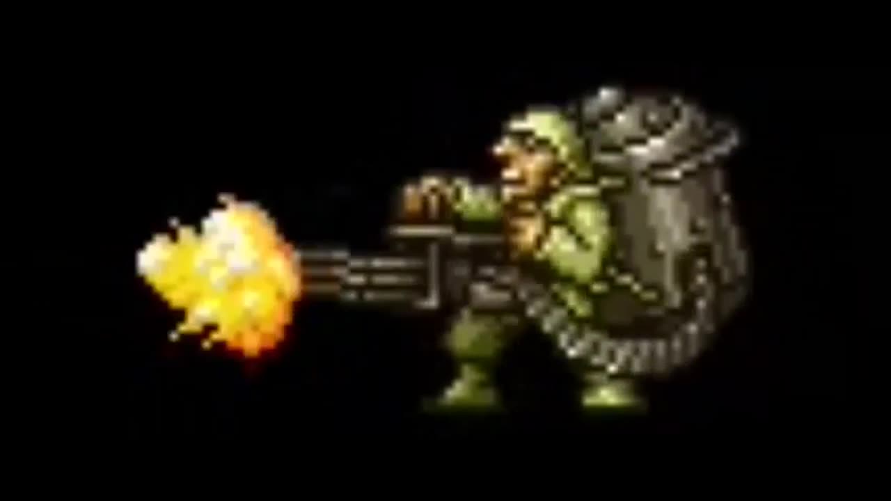 Metal Slug Rebel Soldier Minigunner (Extended ver. 2)