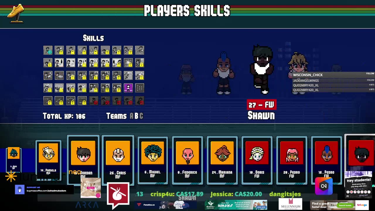 Pixel Cup Soccer - April 11, 2024 Gameplay