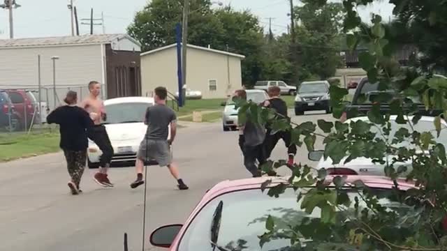 Boys Brawling
