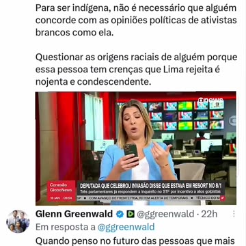 Glenn Greenwald Isso é completamente racista da @DanielaLima_.